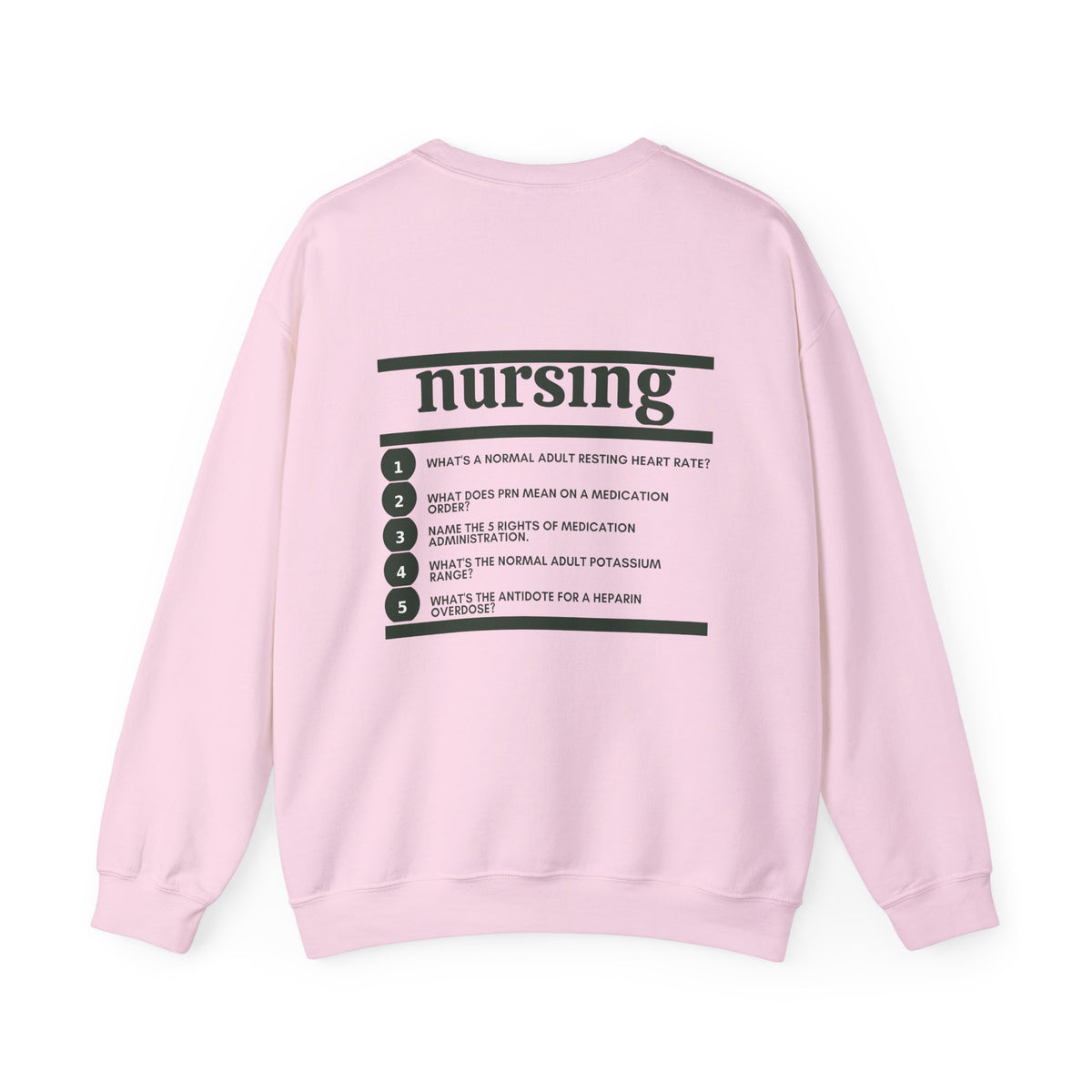 Nursing Major Crewneck