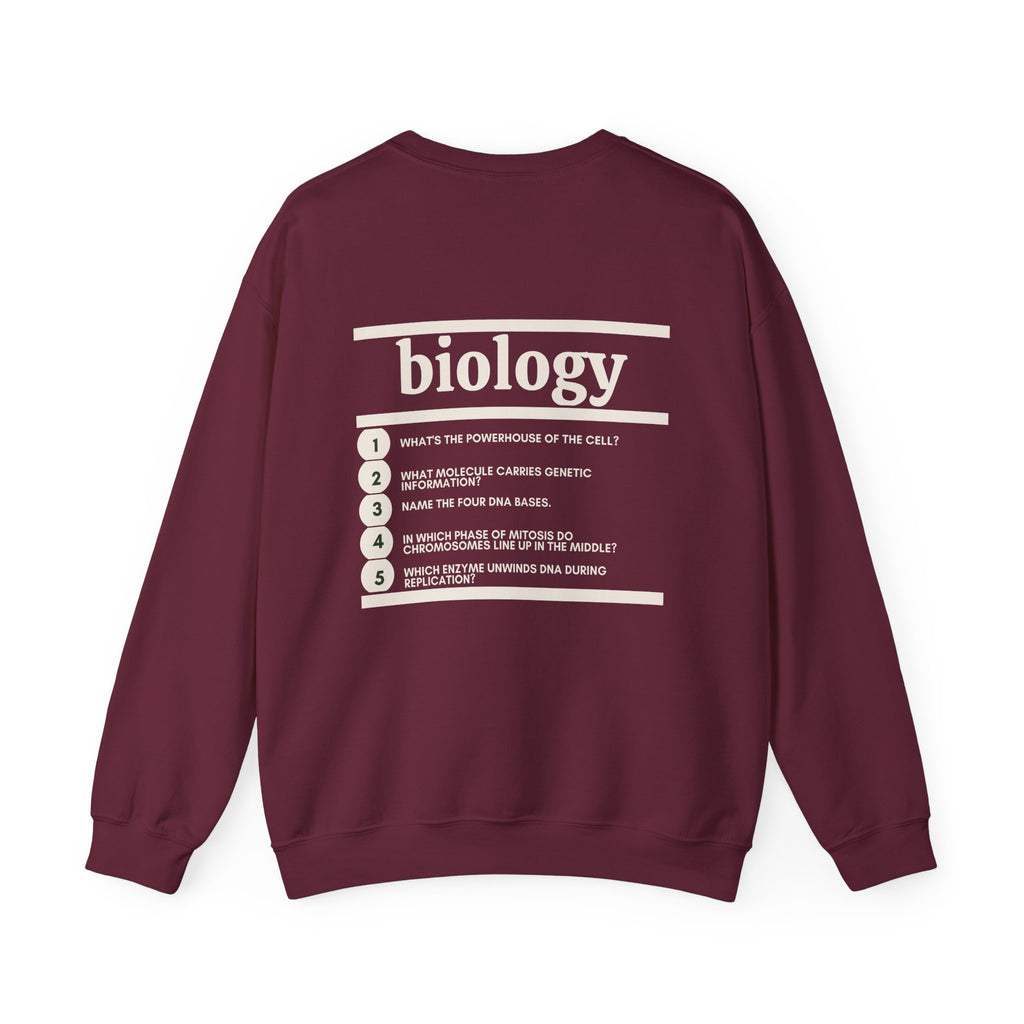 Biology Major Crewneck