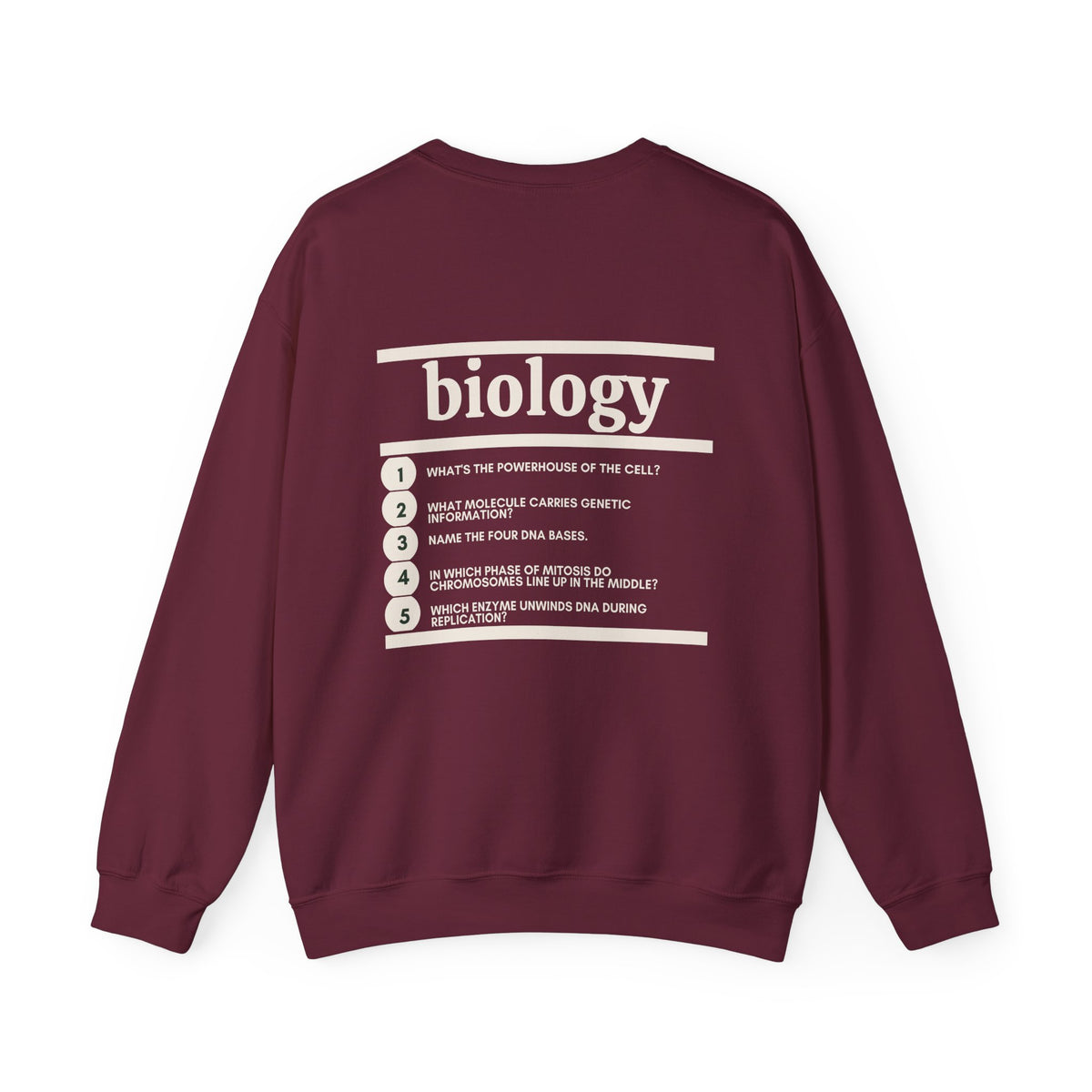 Biology Major Crewneck