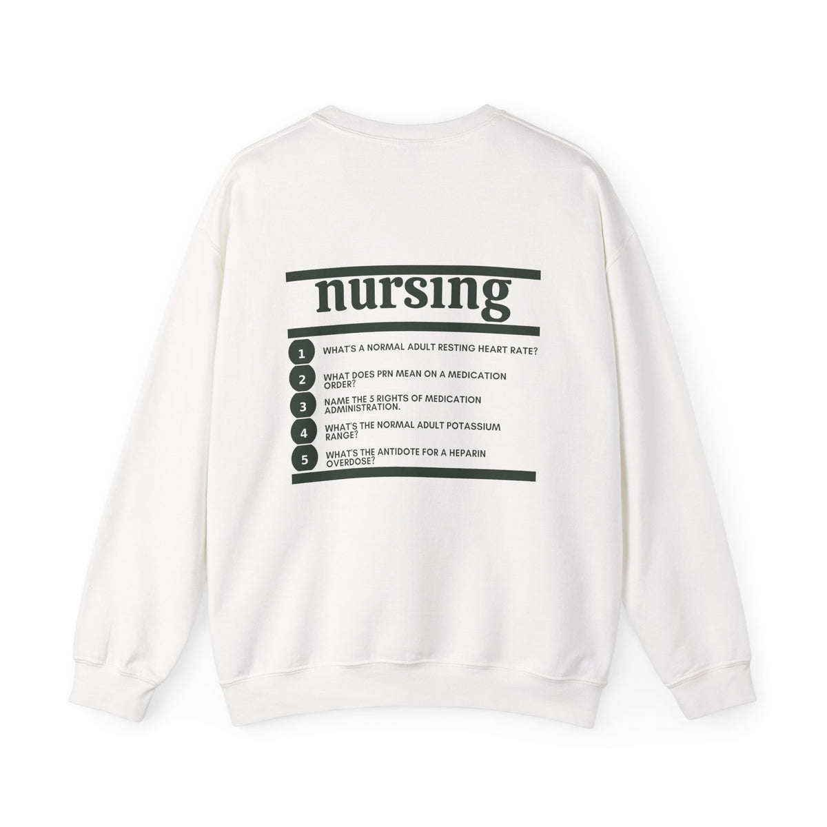 Nursing Major Crewneck