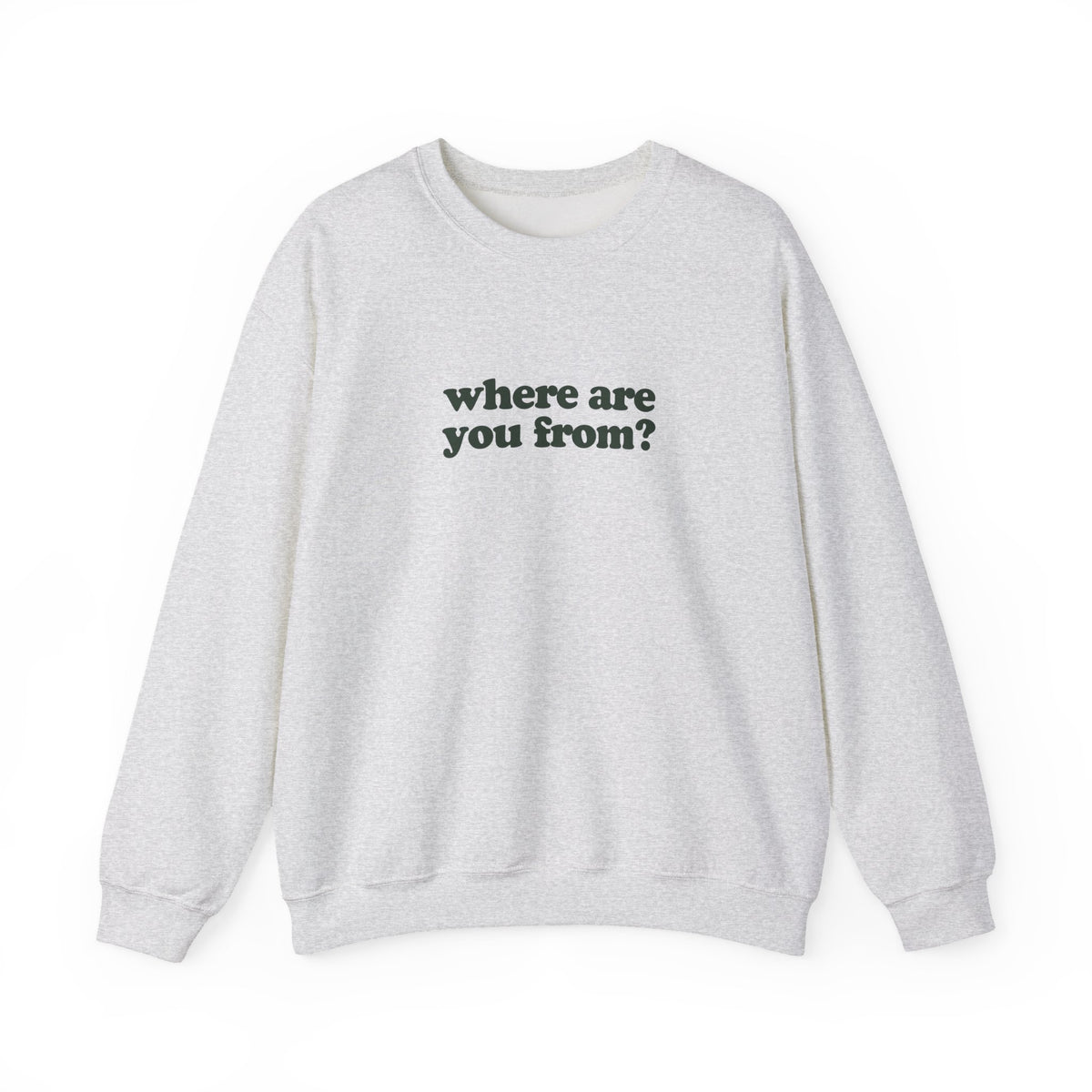 New York Crewneck – Where Are You From?