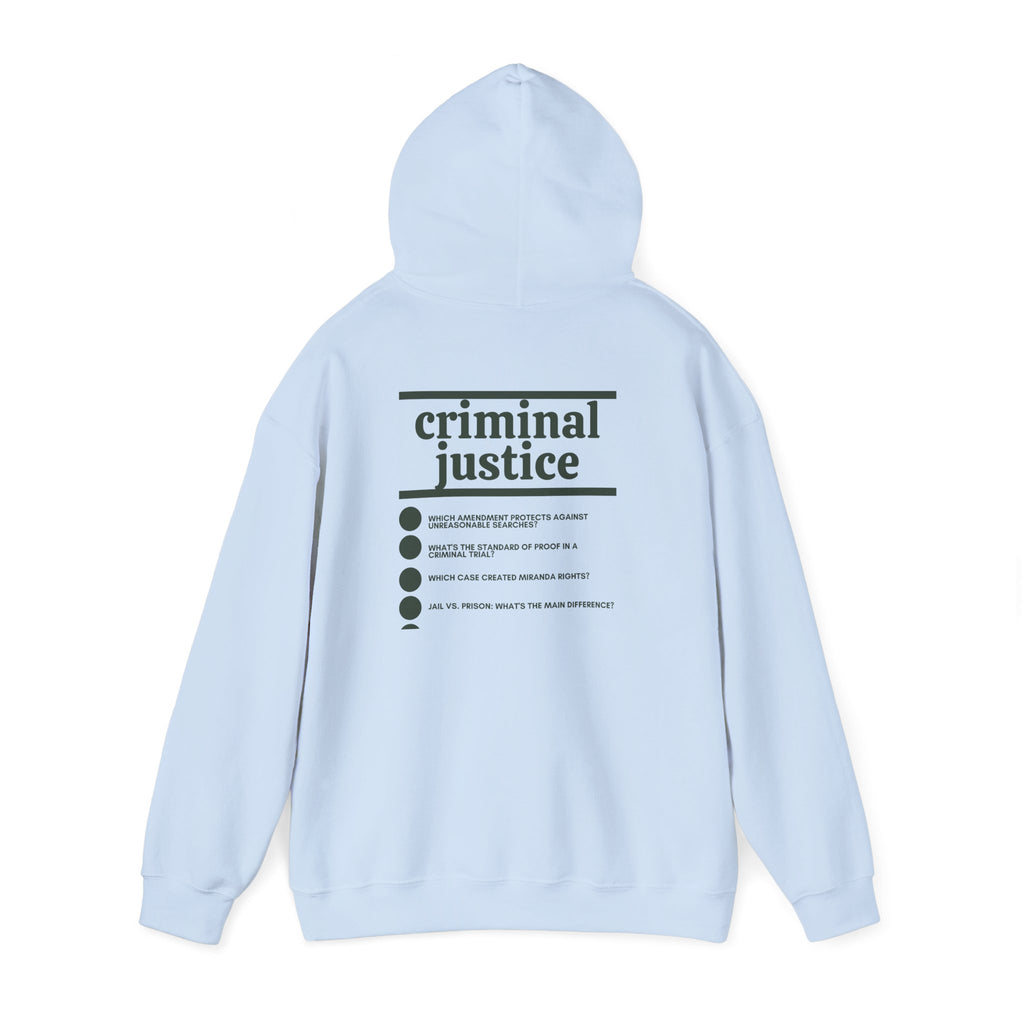 Criminal Justice Major Hoodie