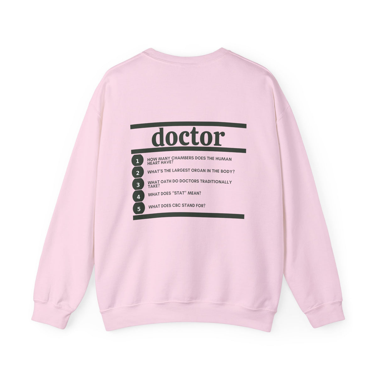 Doctor Work Crewneck