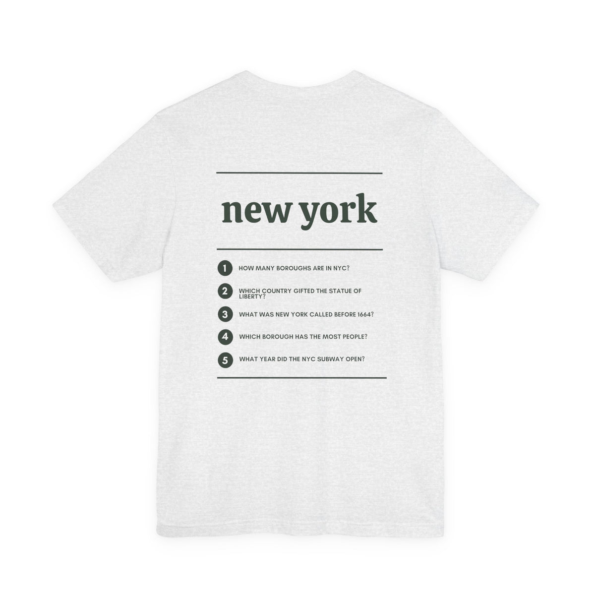 New York Tee – Where Are You From?