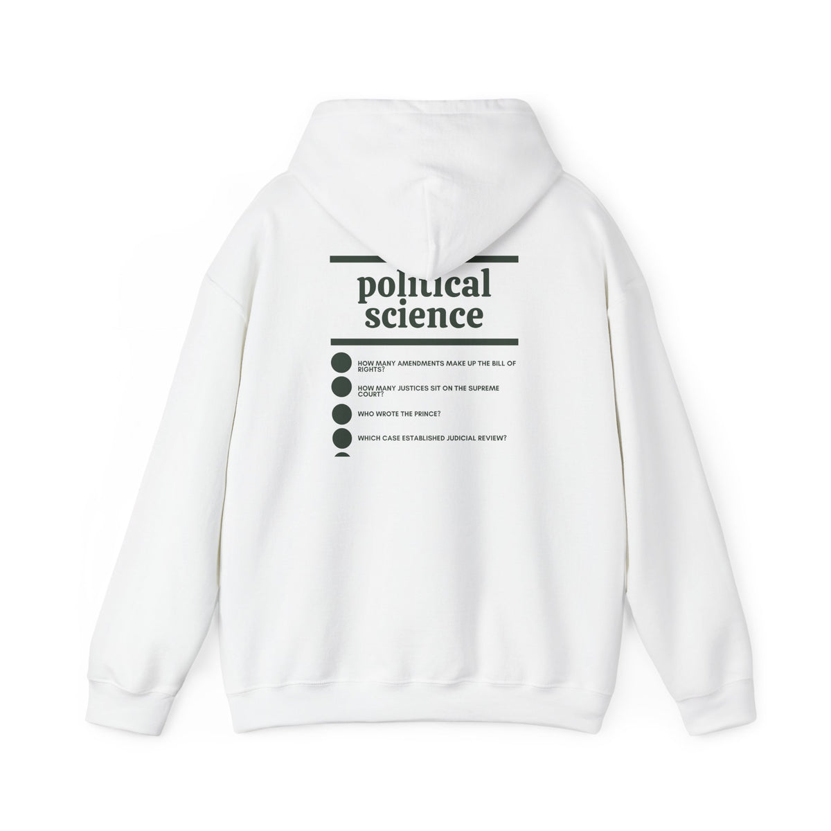 Political Science Major Hoodie