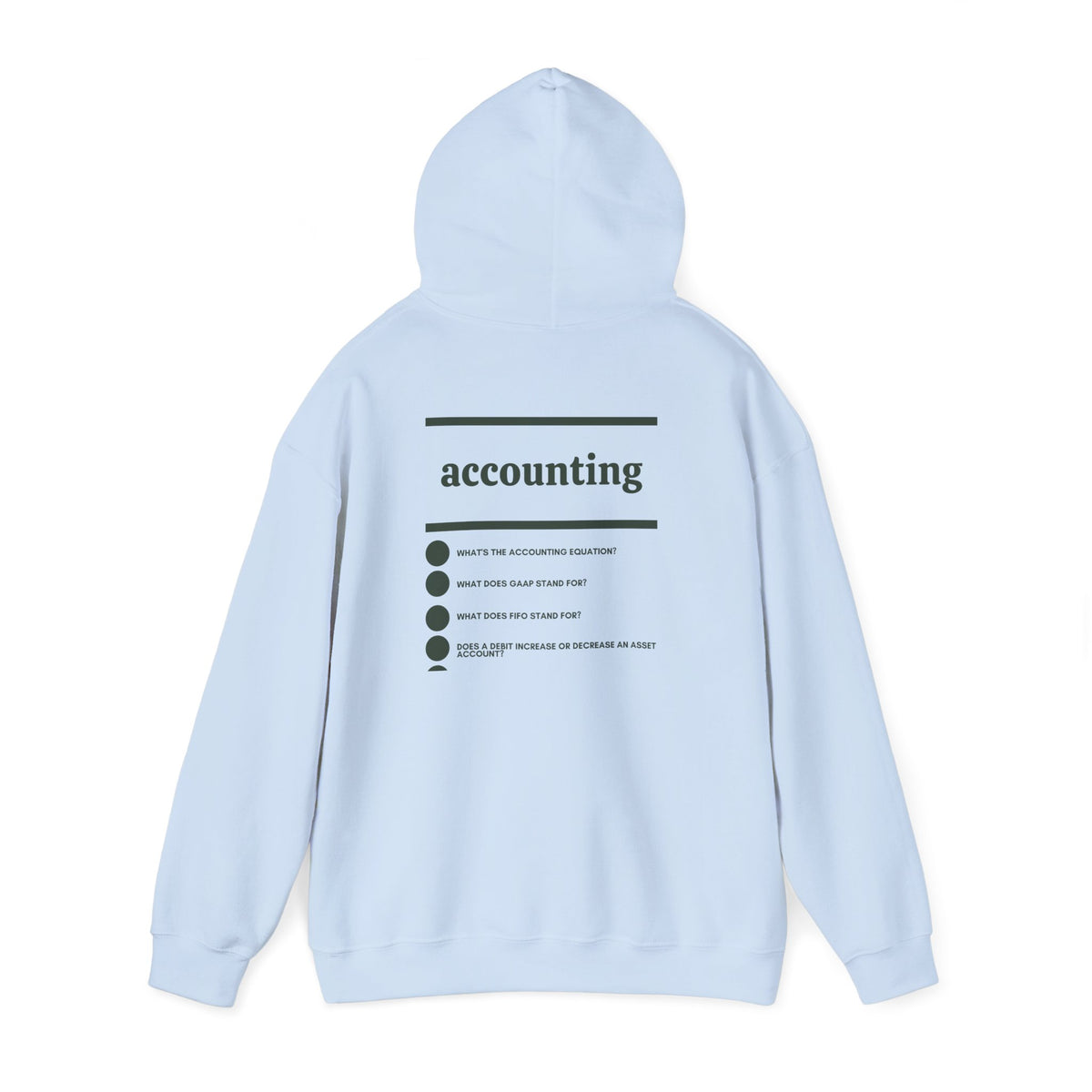 Accounting Major Hoodie