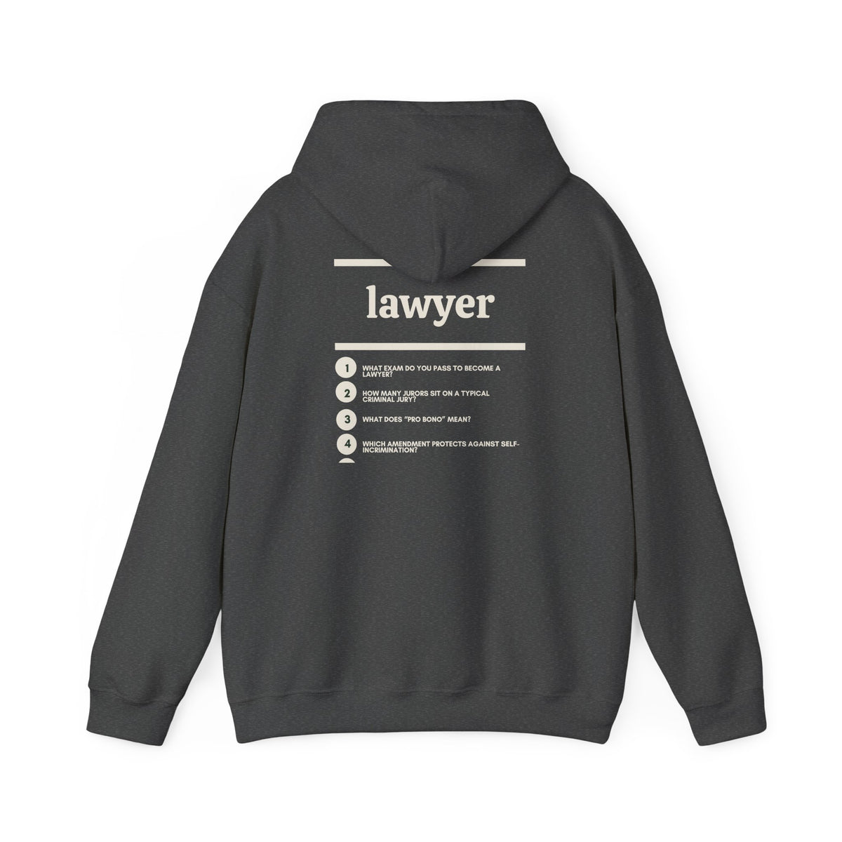 Lawyer Work Hoodie