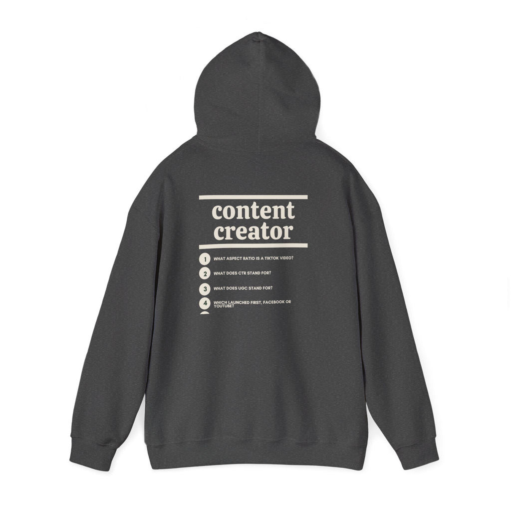Content Creator Work Hoodie