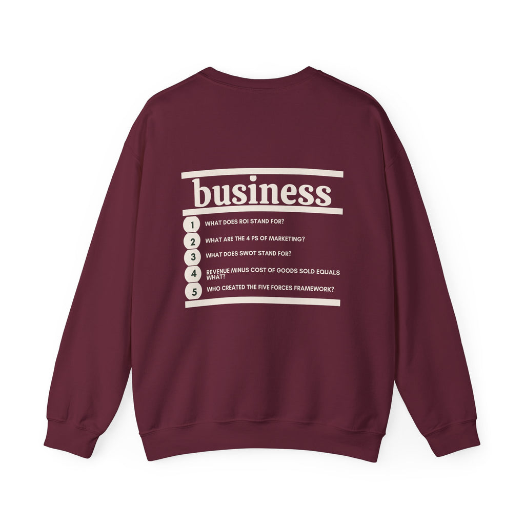 Business Major Crewneck