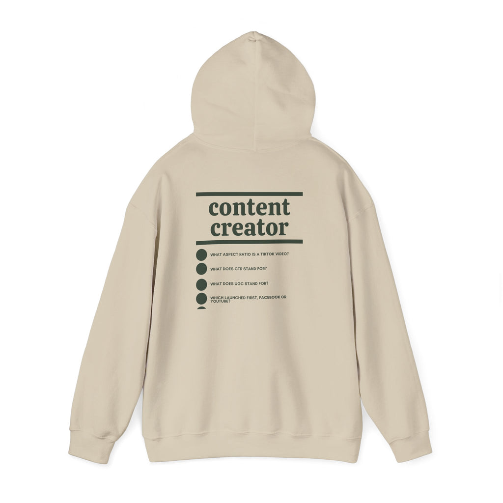 Content Creator Work Hoodie