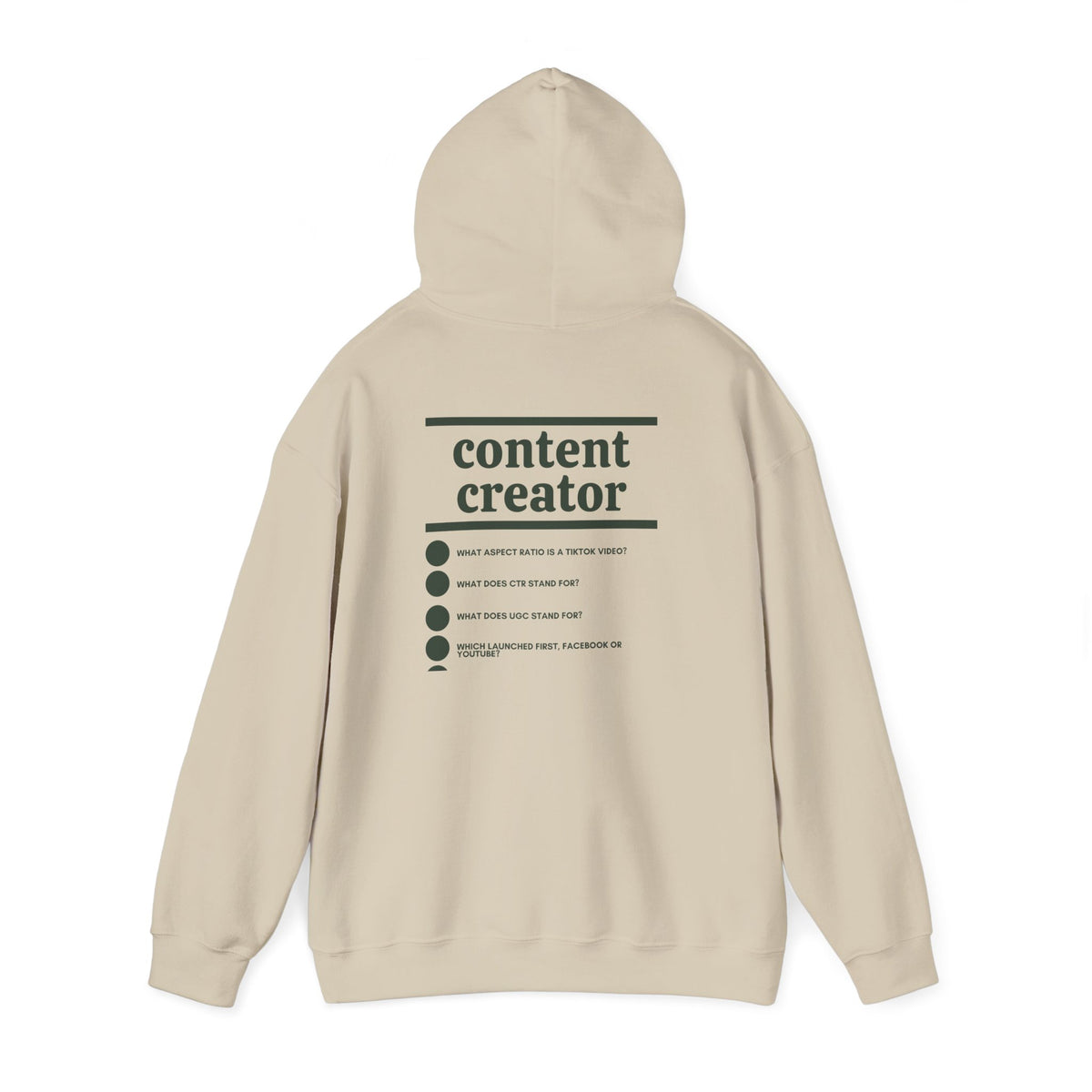 Content Creator Work Hoodie