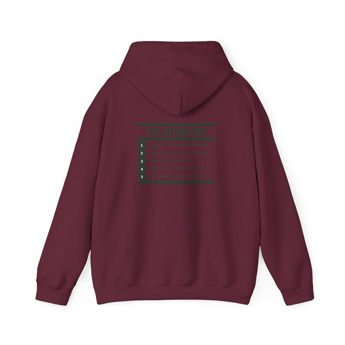 Los Angeles Hoodie – Where Are You From?