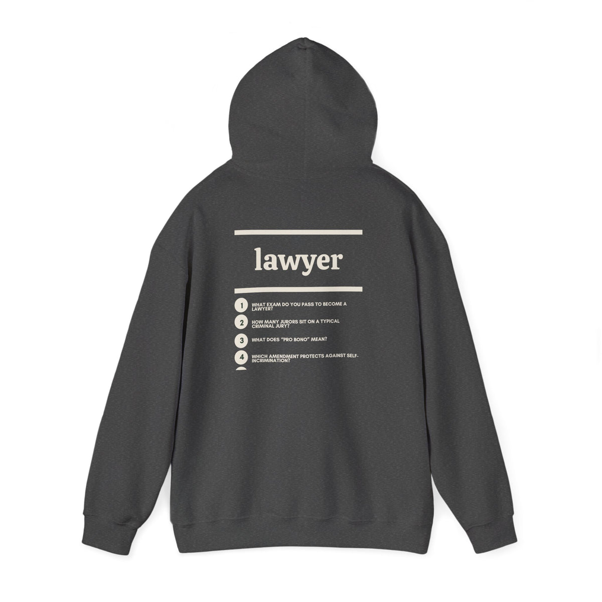 Lawyer Work Hoodie