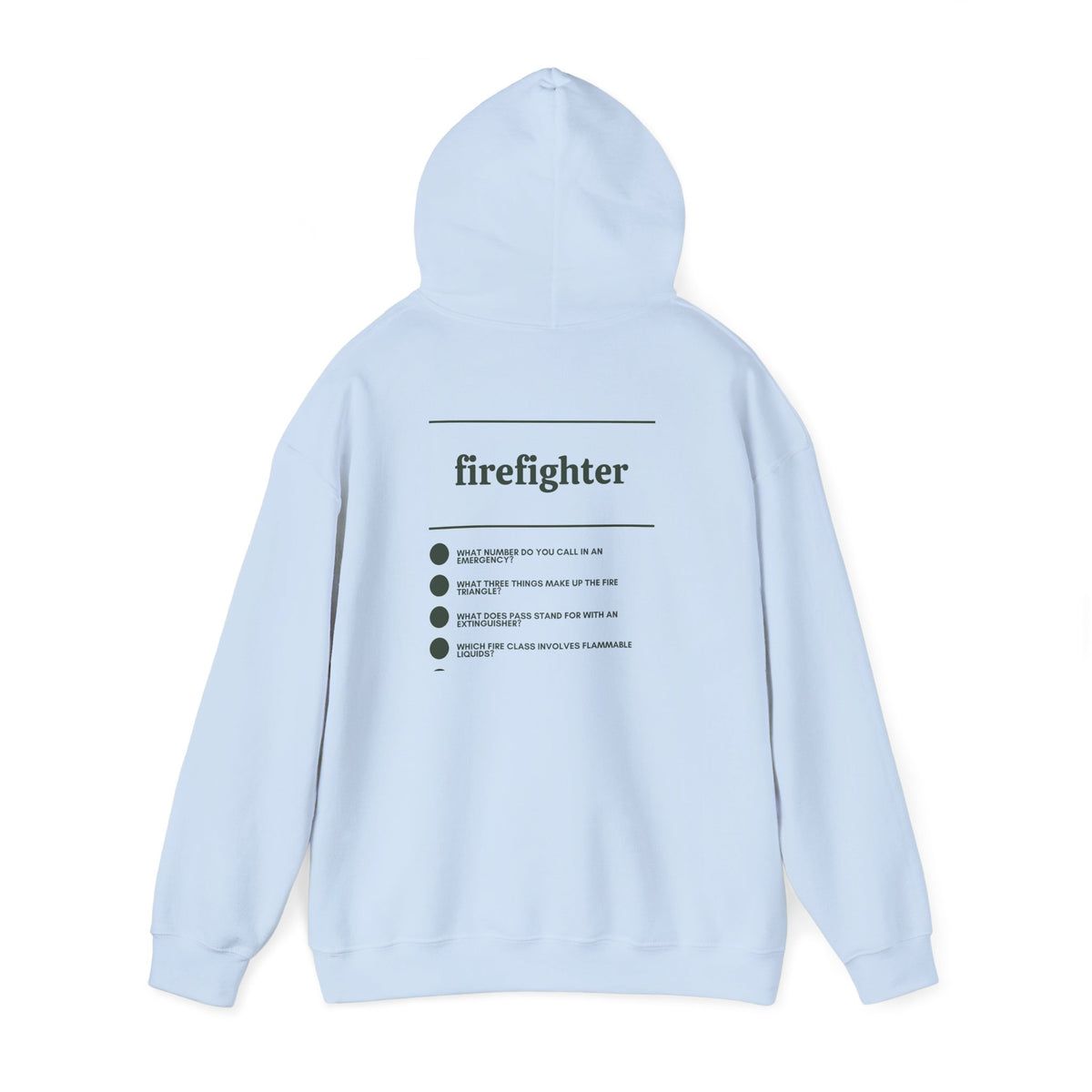Firefighter Work Hoodie