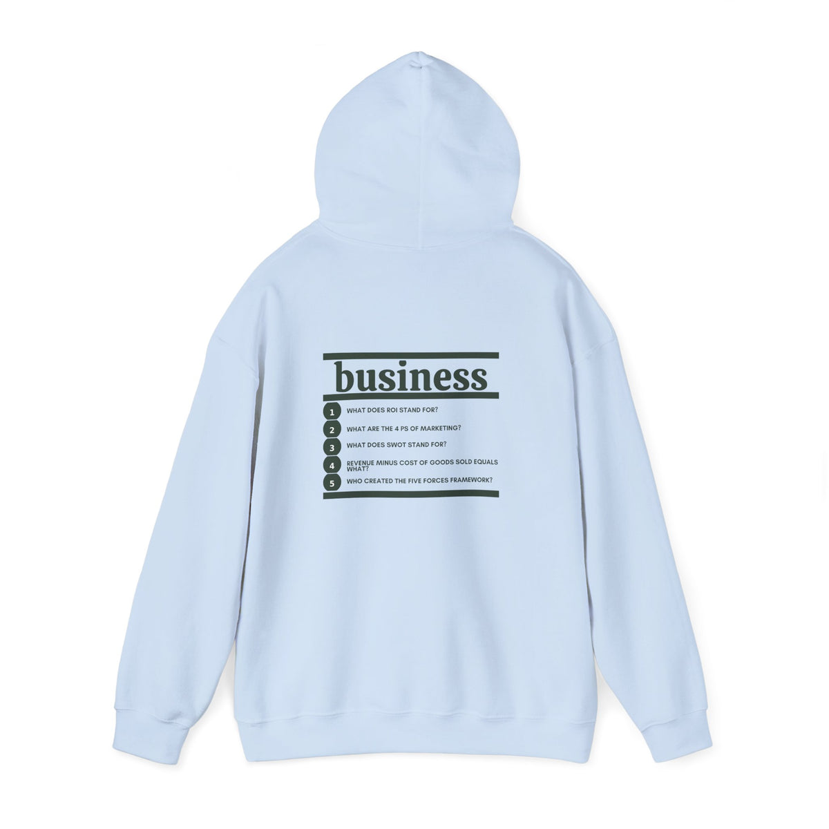 Business Major Hoodie