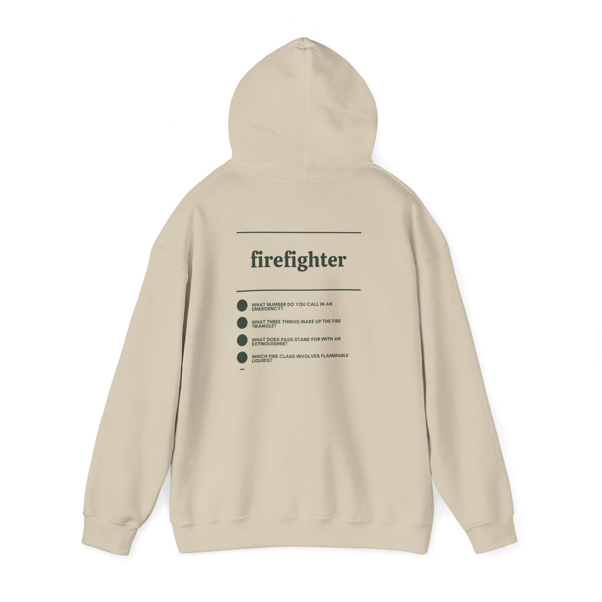 Firefighter Work Hoodie