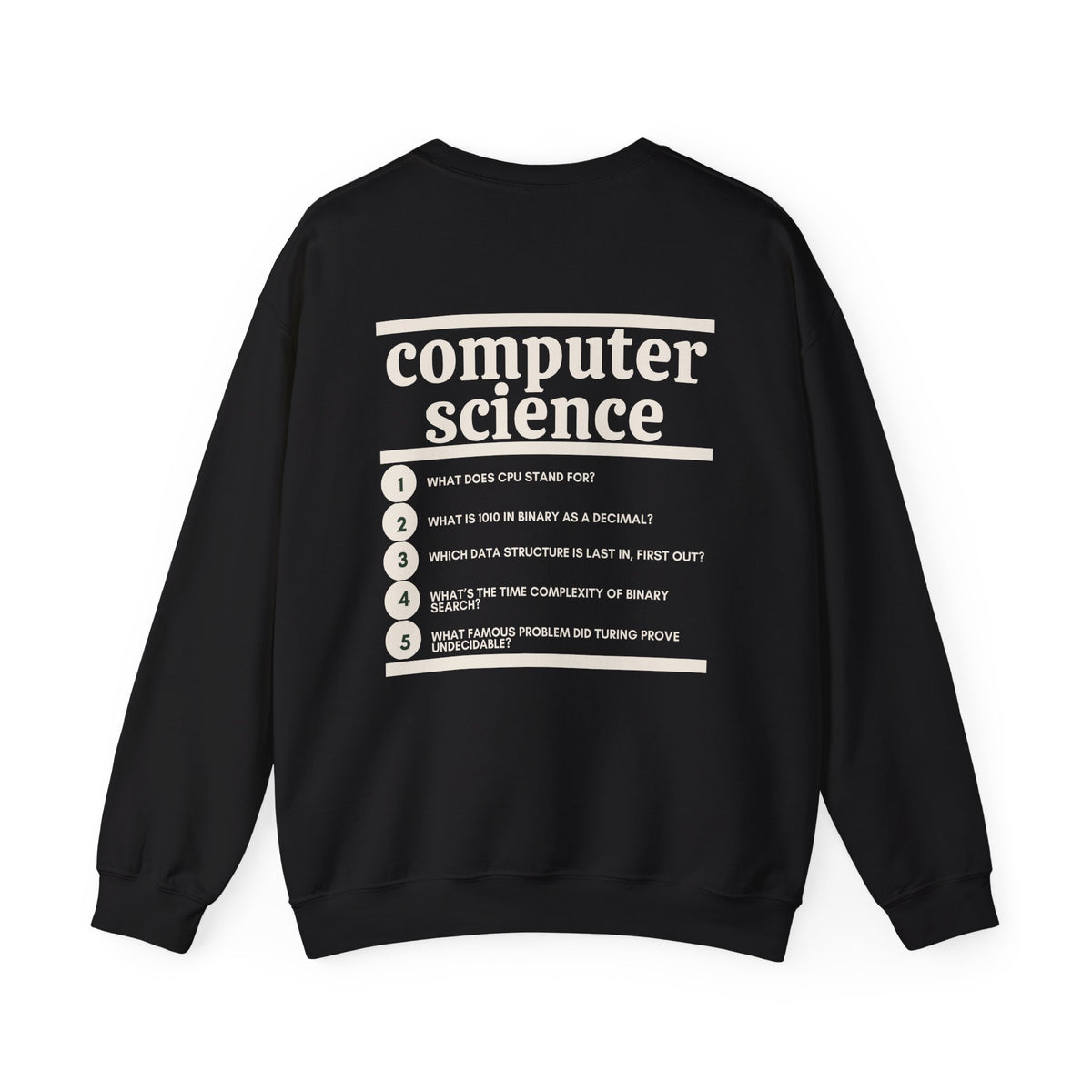 Computer Science Major Crewneck