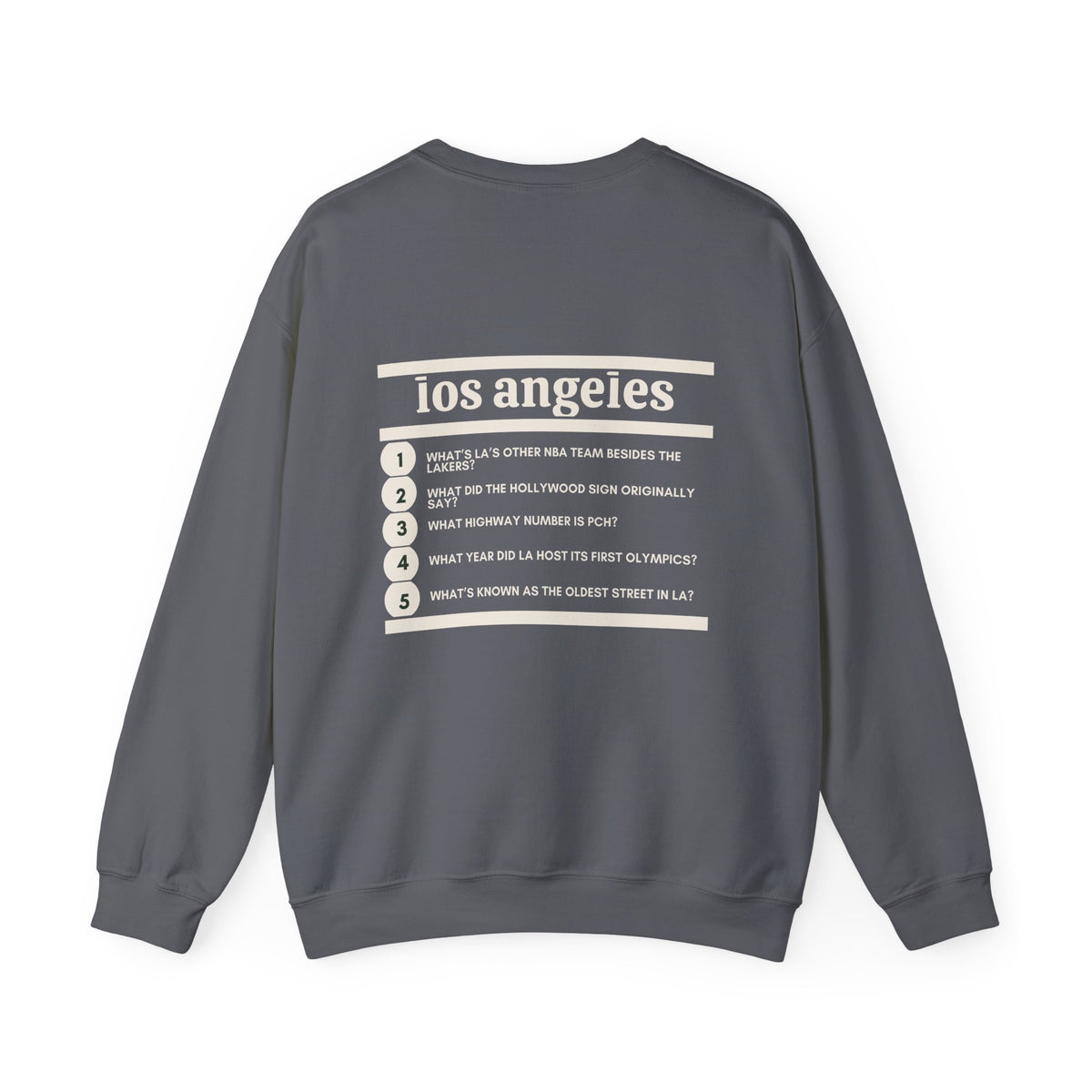 Los Angeles Crewneck – Where Are You From?