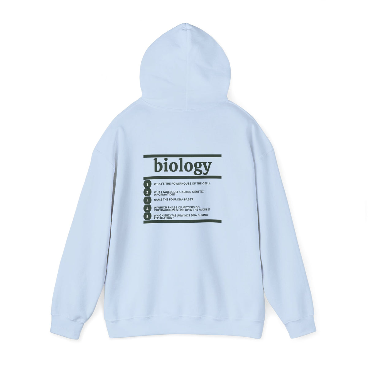 Biology Major Hoodie