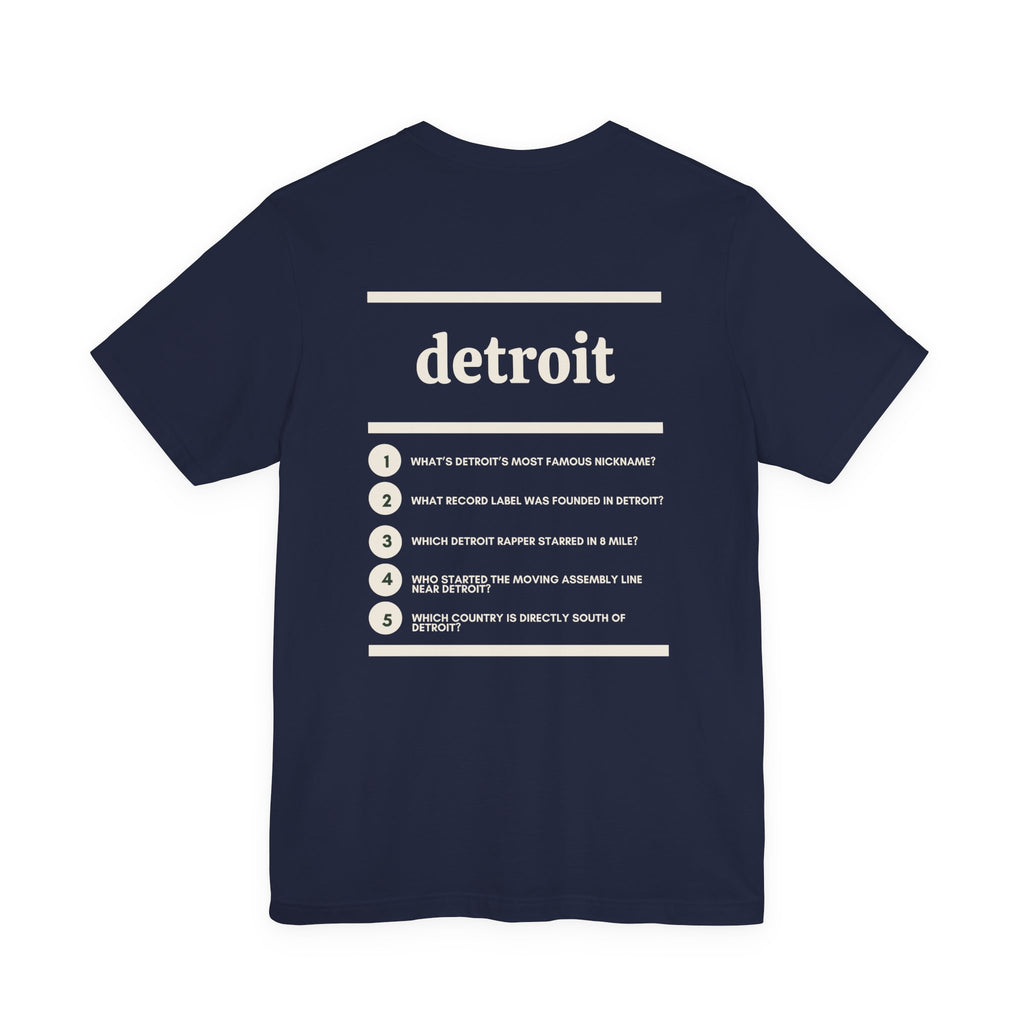 Detroit Tee – Where Are You From?