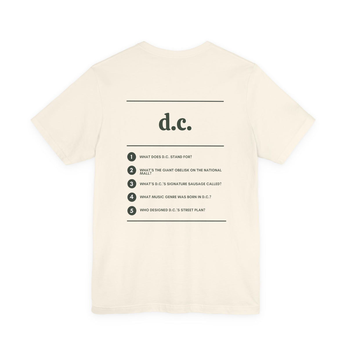 D.C. Tee – Where Are You From?
