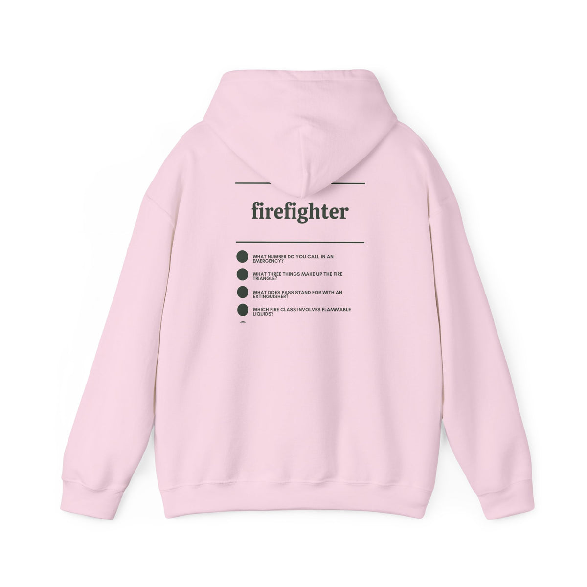 Firefighter Work Hoodie