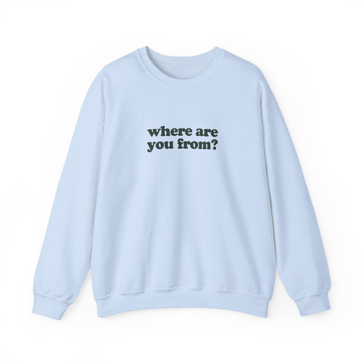 Los Angeles Crewneck – Where Are You From?