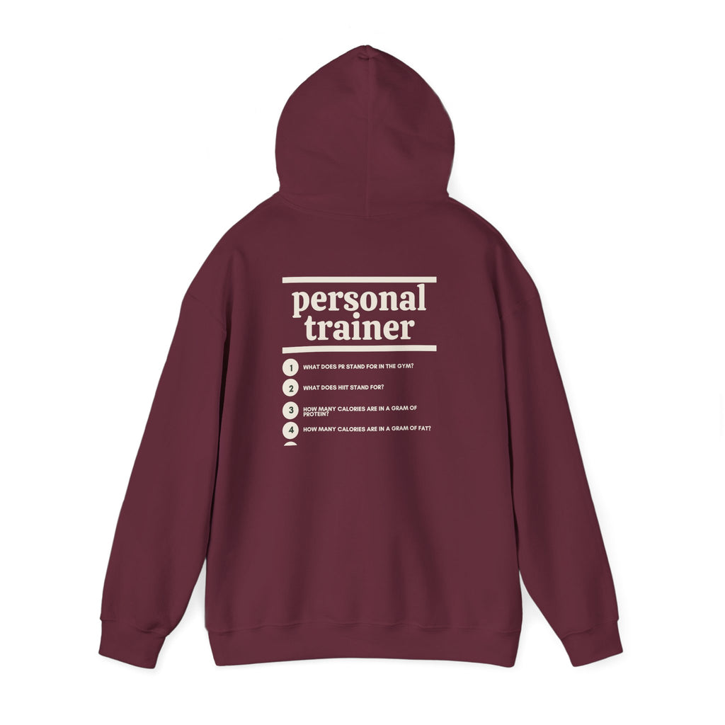 Personal Trainer Work Hoodie