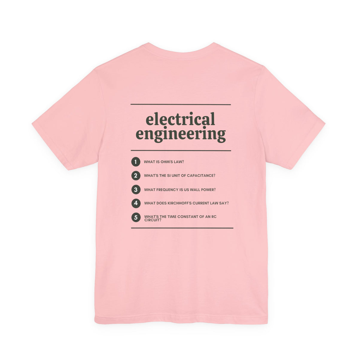 Electrical Engineering Major T‑Shirt