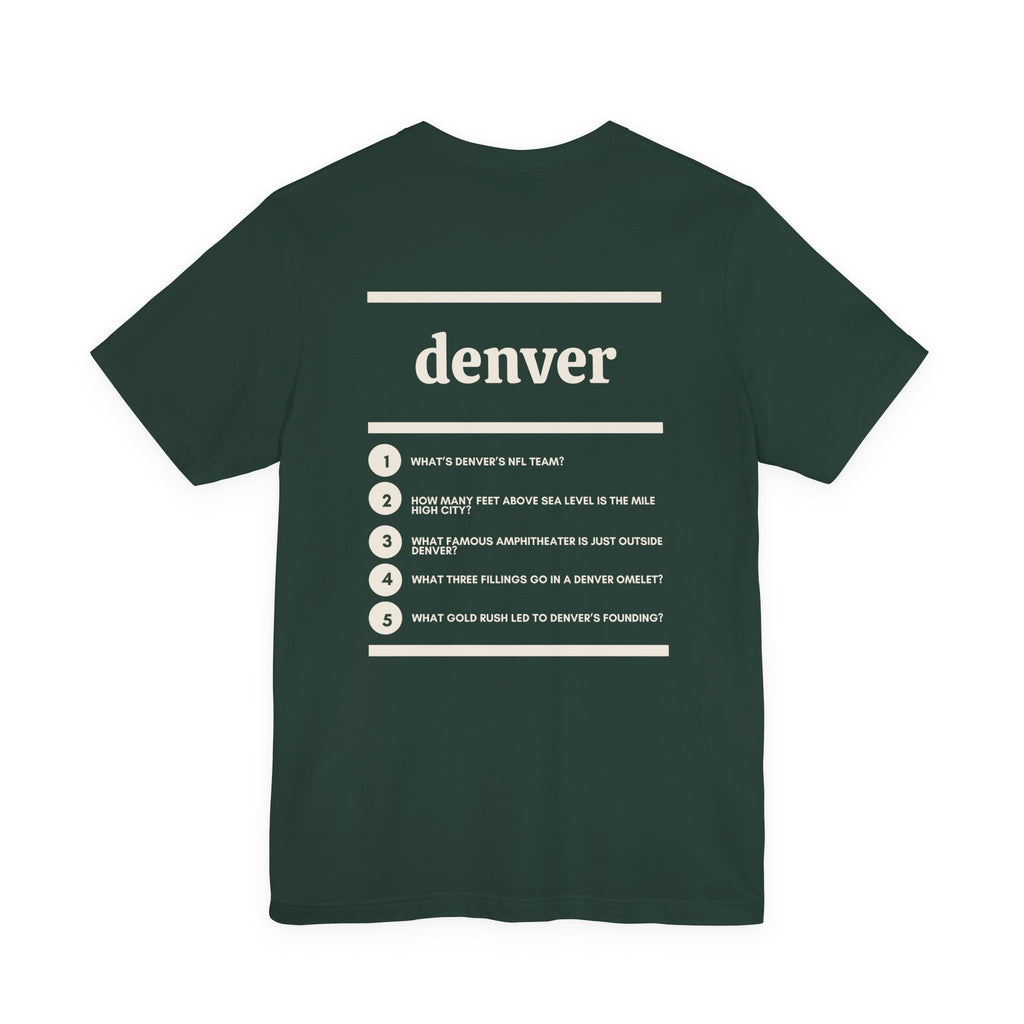Denver Tee – Where Are You From?