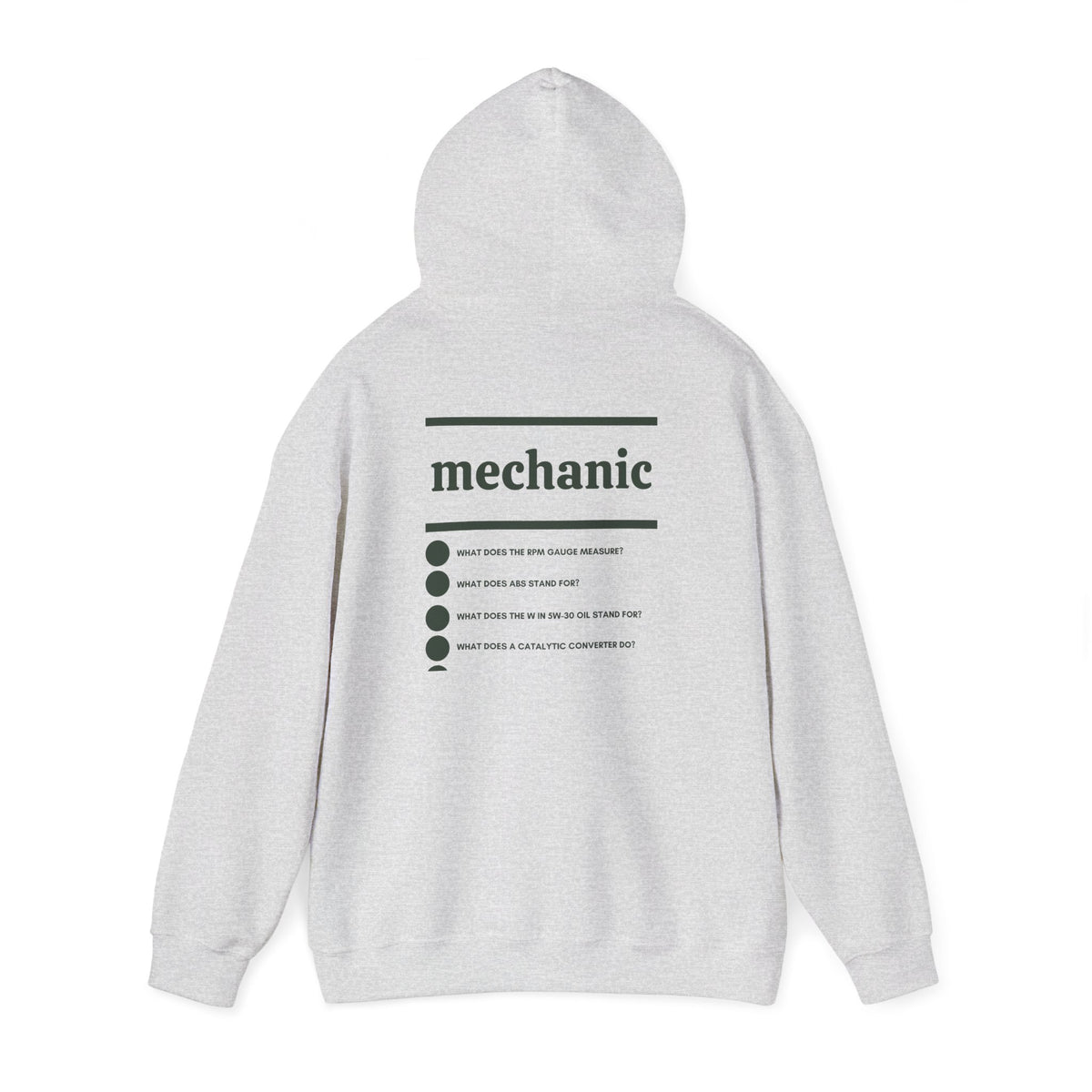 Mechanic Work Hoodie
