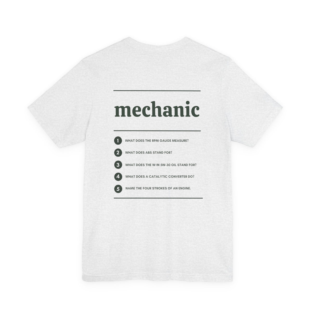Mechanic Work T-Shirt