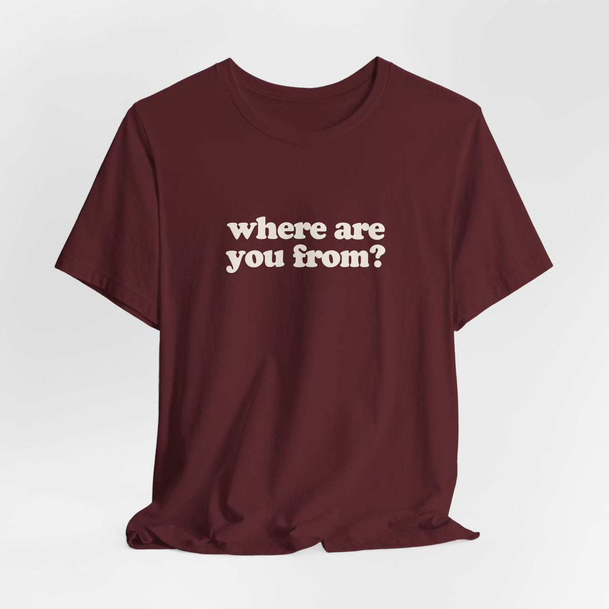 Boston Tee – Where Are You From?