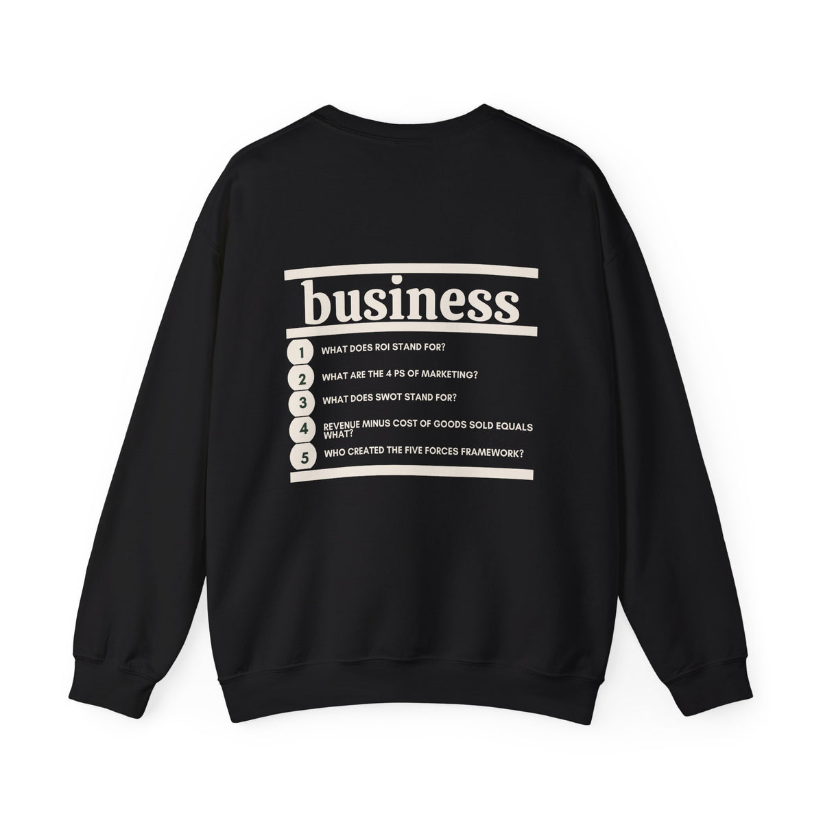 Business Major Crewneck
