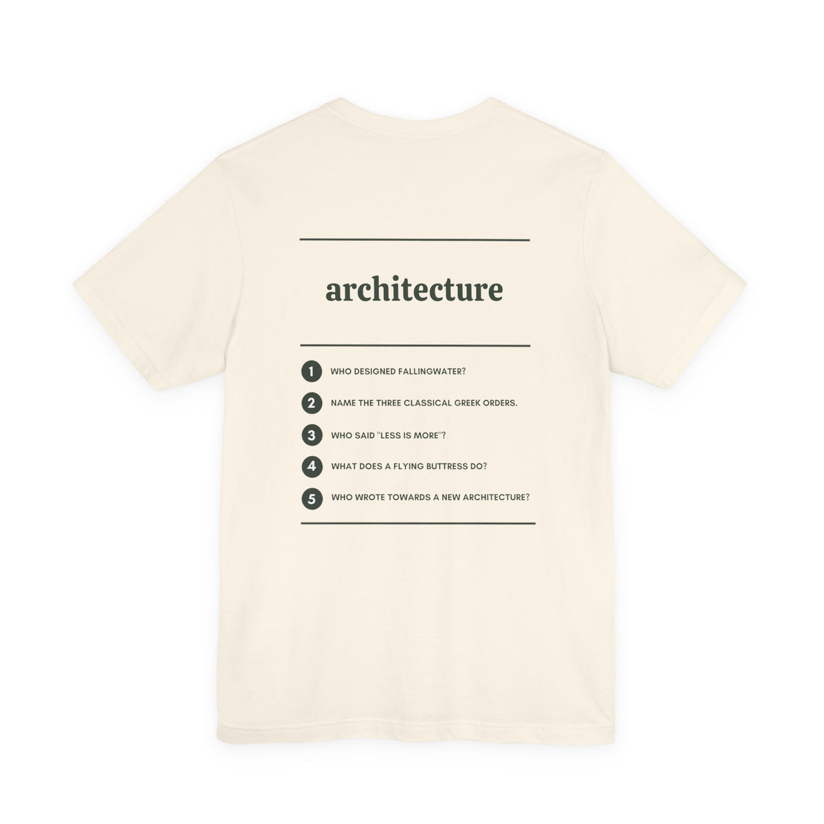 Architecture Major T‑Shirt