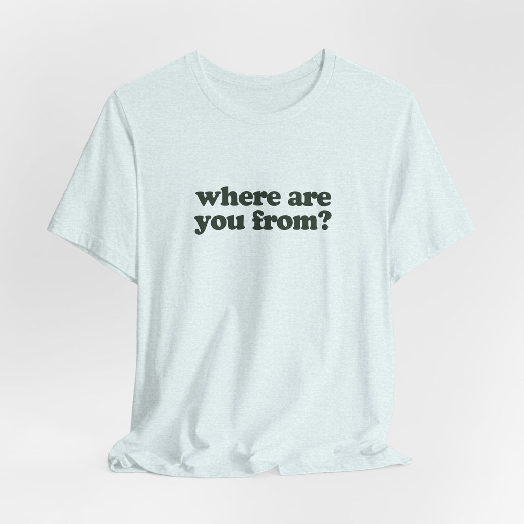 Miami Tee – Where Are You From?