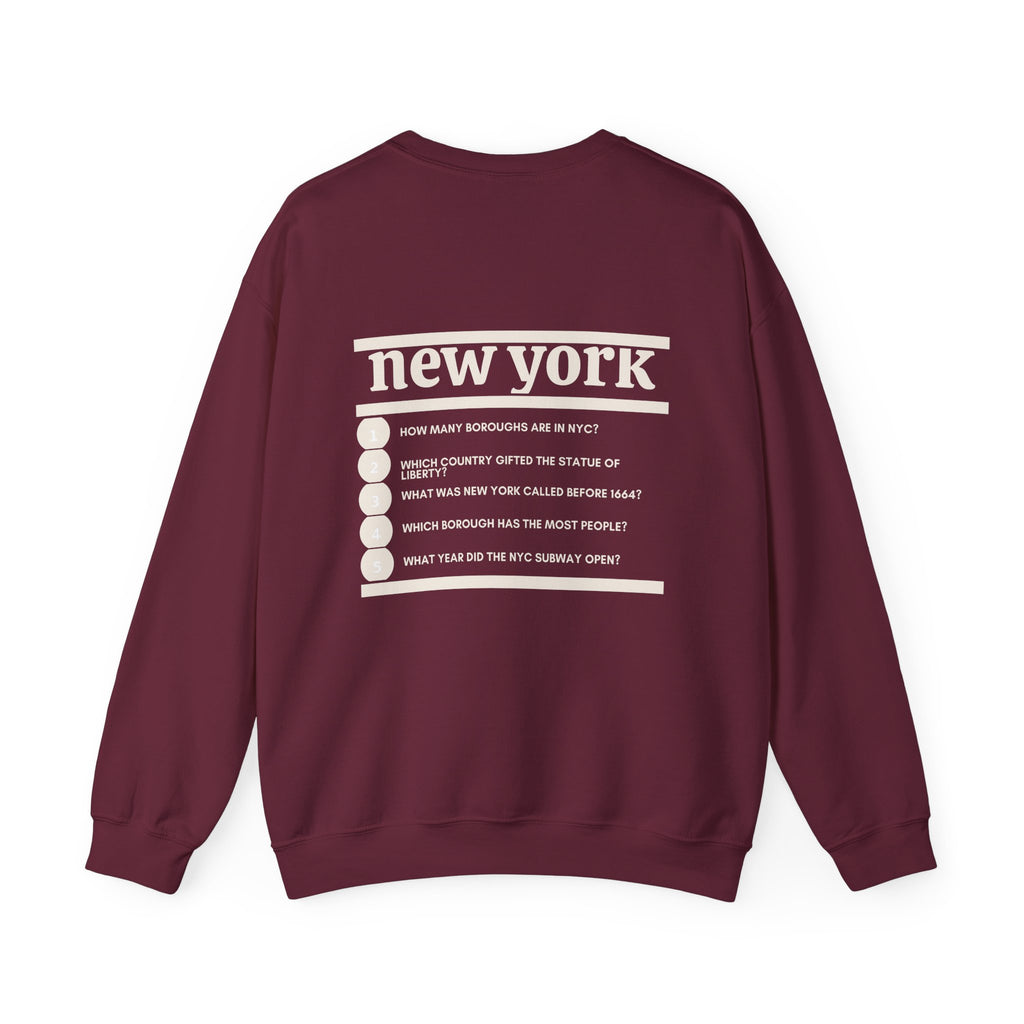 New York Crewneck – Where Are You From?
