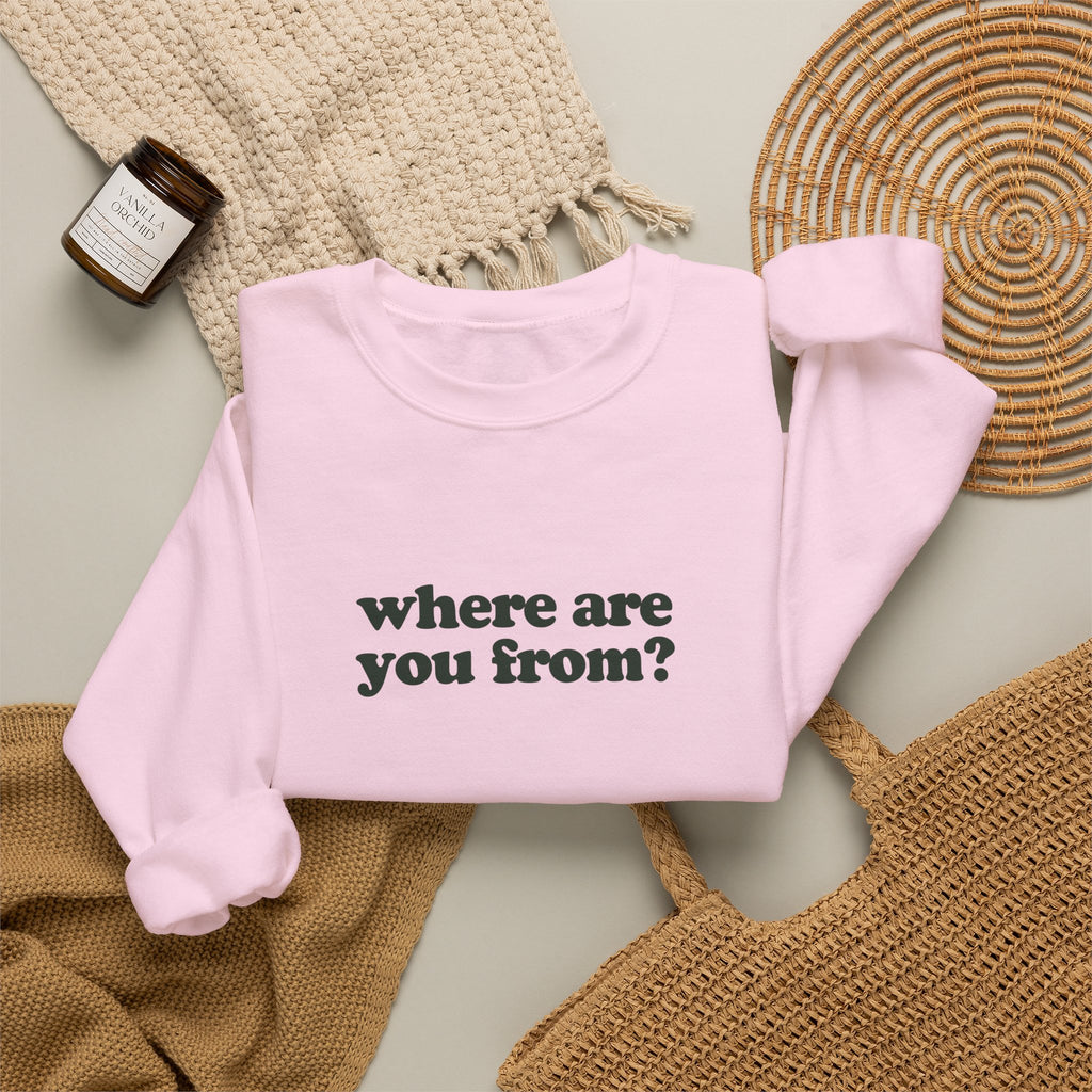 Los Angeles Crewneck – Where Are You From?