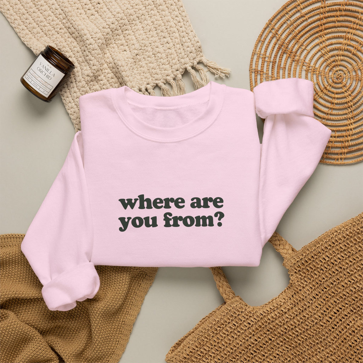 Los Angeles Crewneck – Where Are You From?