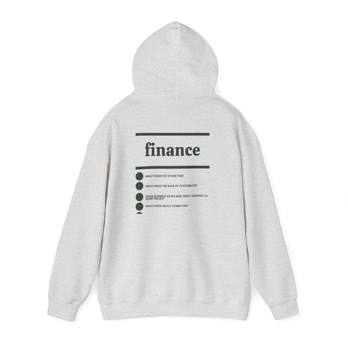 Finance Major Hoodie