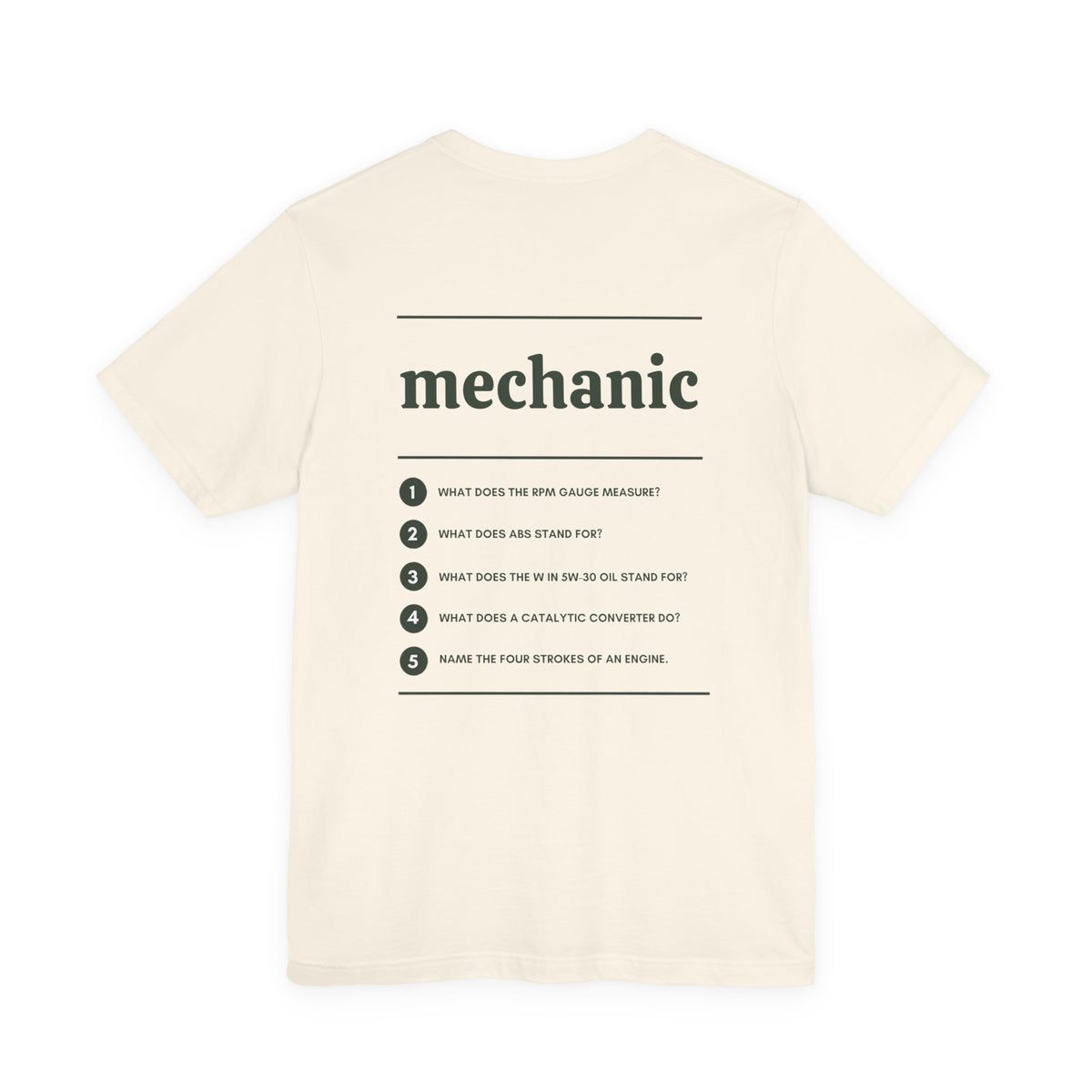 Mechanic Work T-Shirt