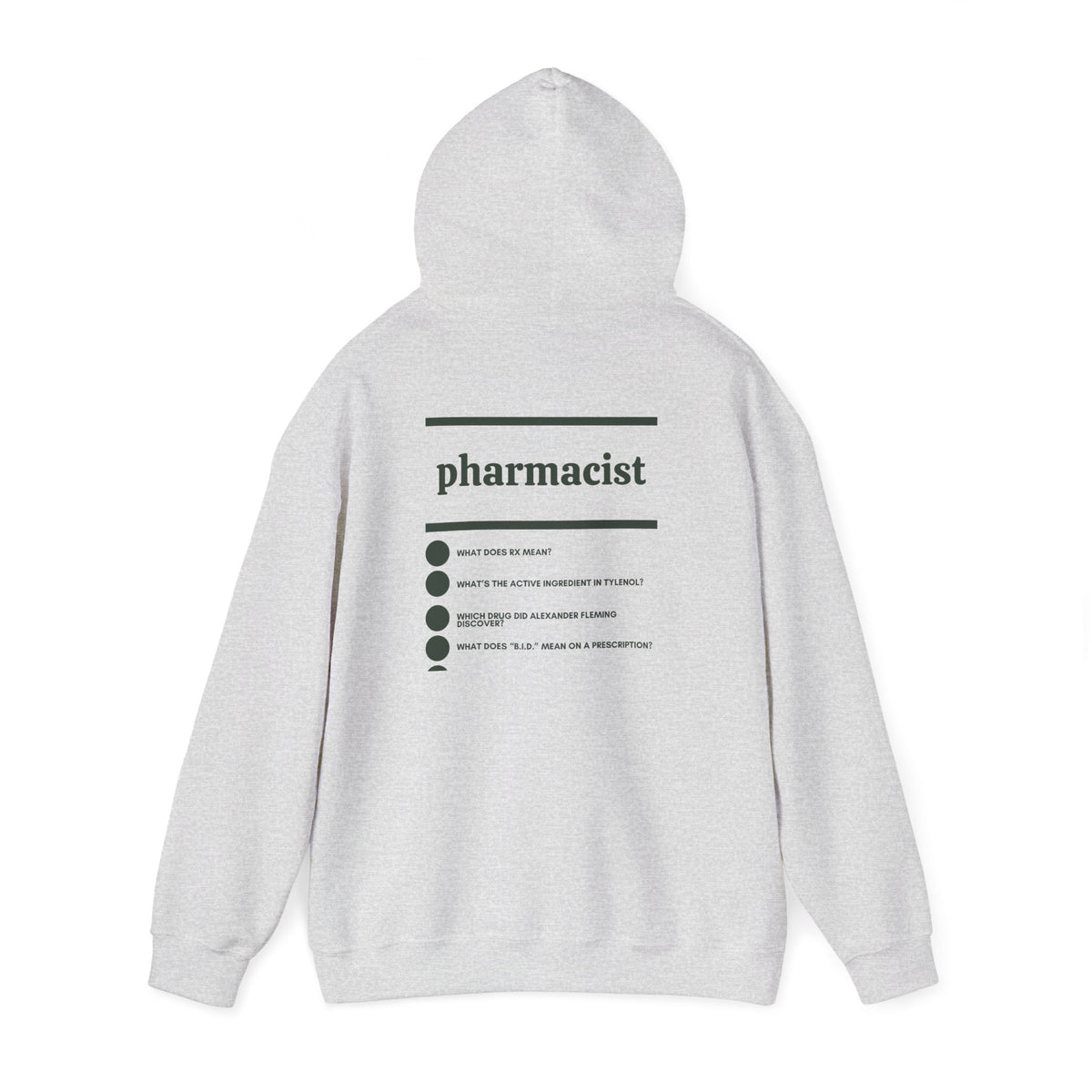 Pharmacist Work Hoodie