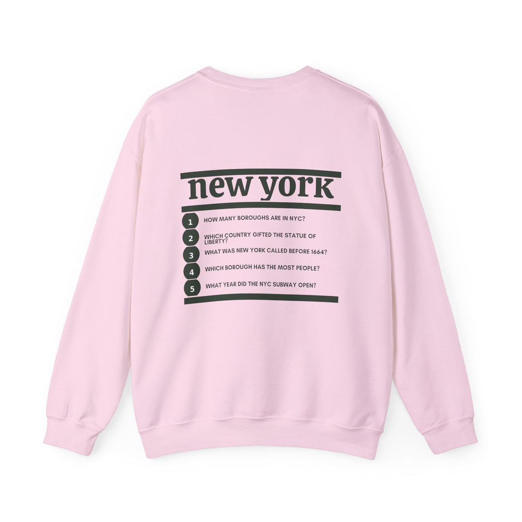 New York Crewneck – Where Are You From?