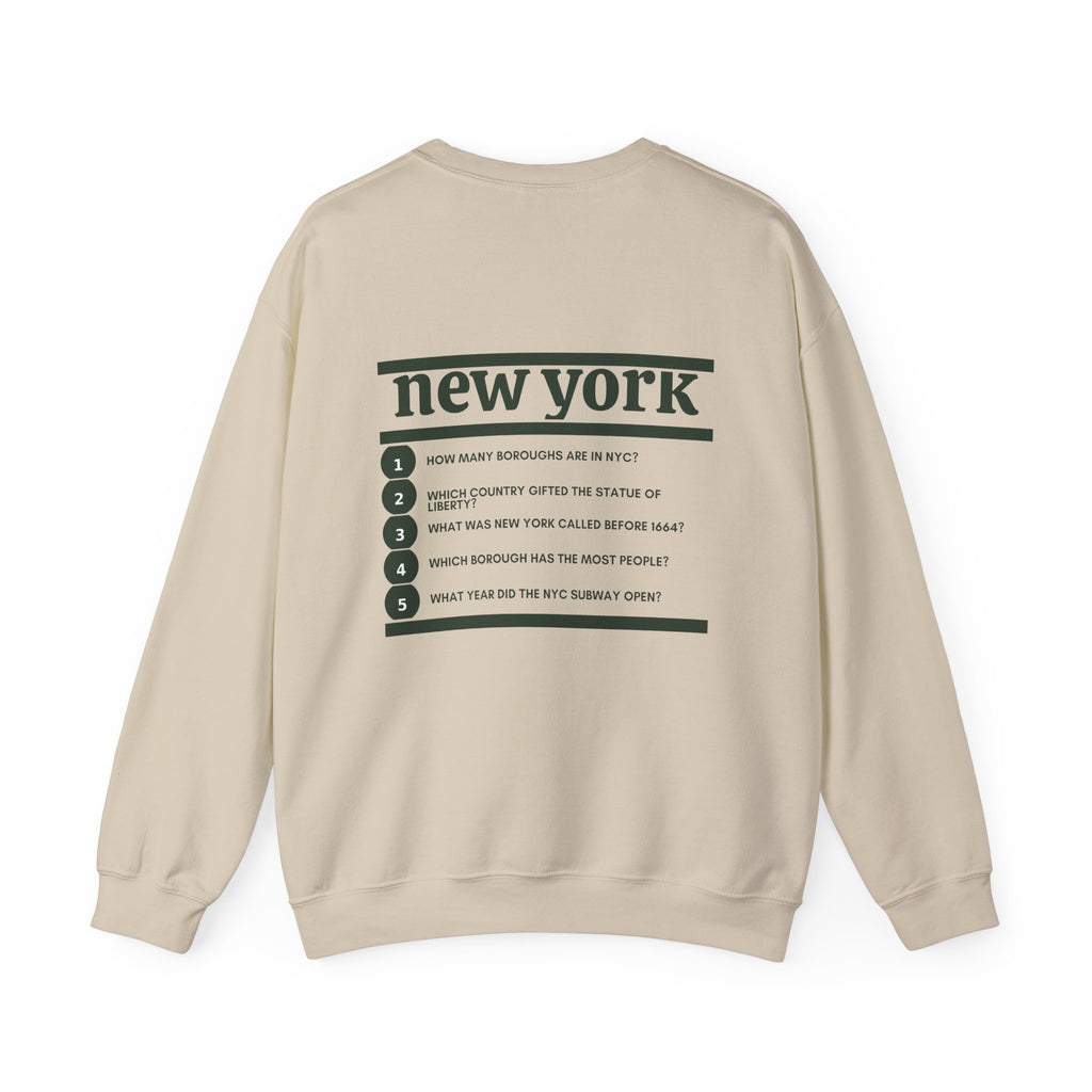 New York Crewneck – Where Are You From?