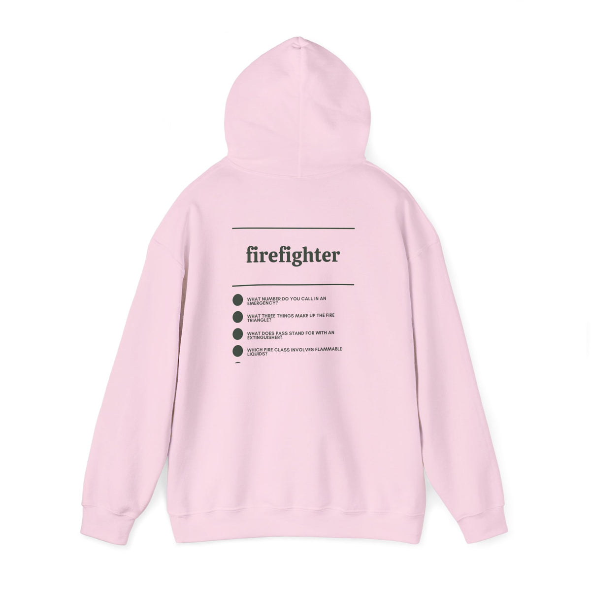 Firefighter Work Hoodie