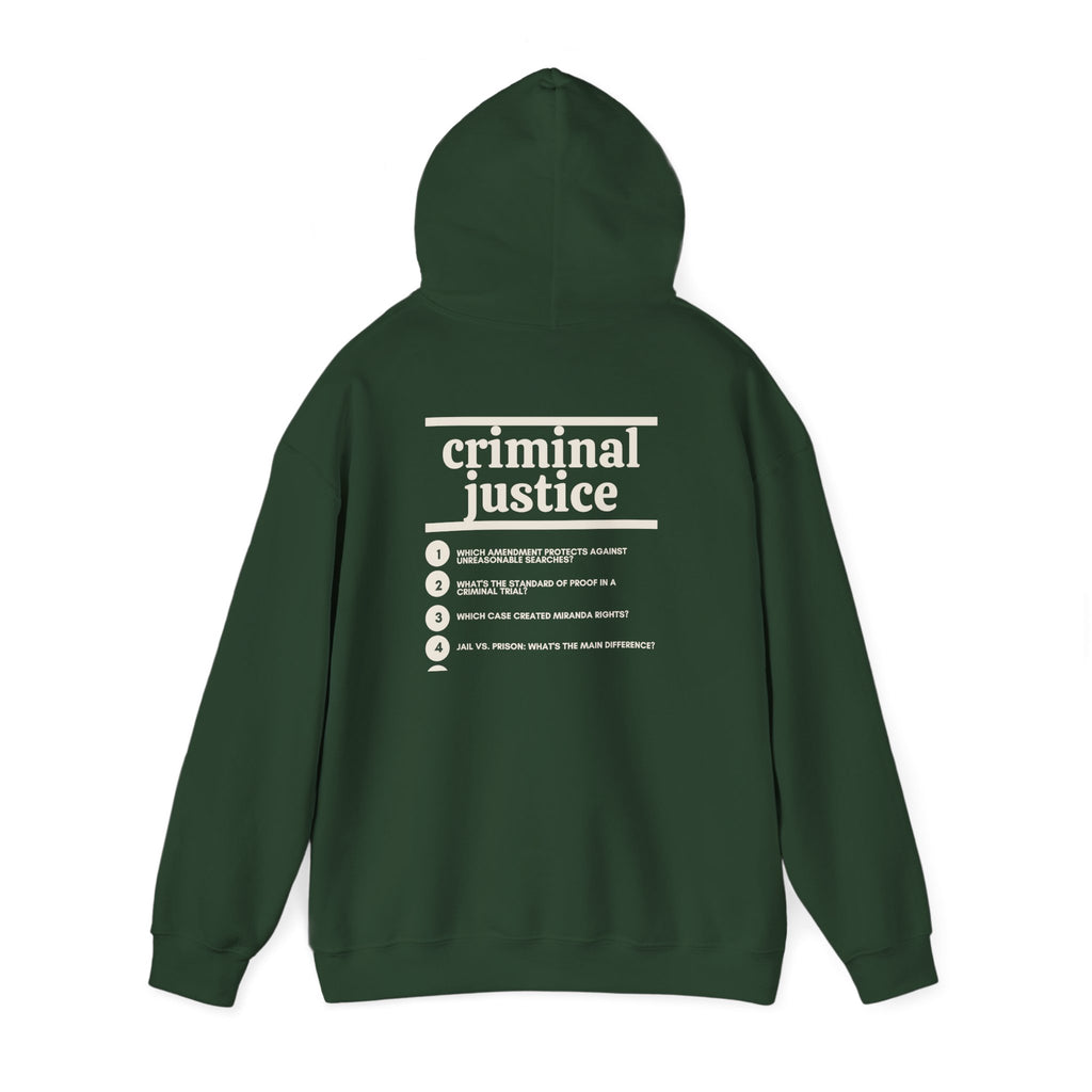 Criminal Justice Major Hoodie