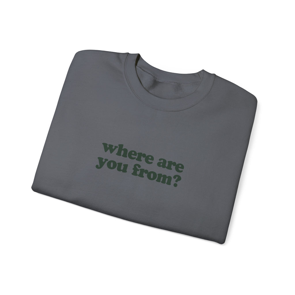 New York Crewneck – Where Are You From?
