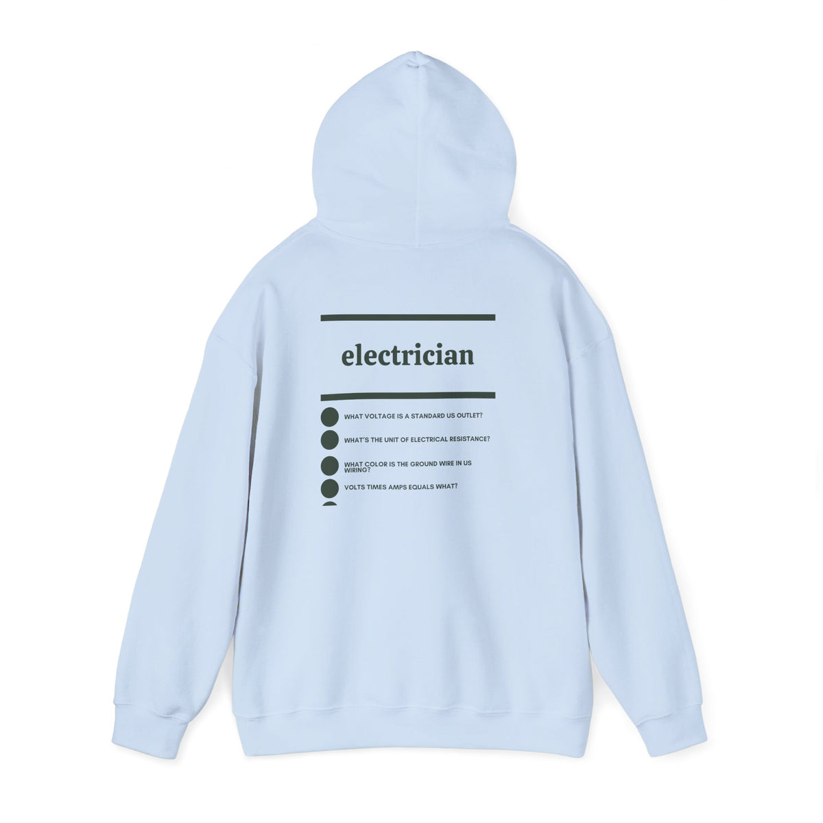Electrician Work Hoodie
