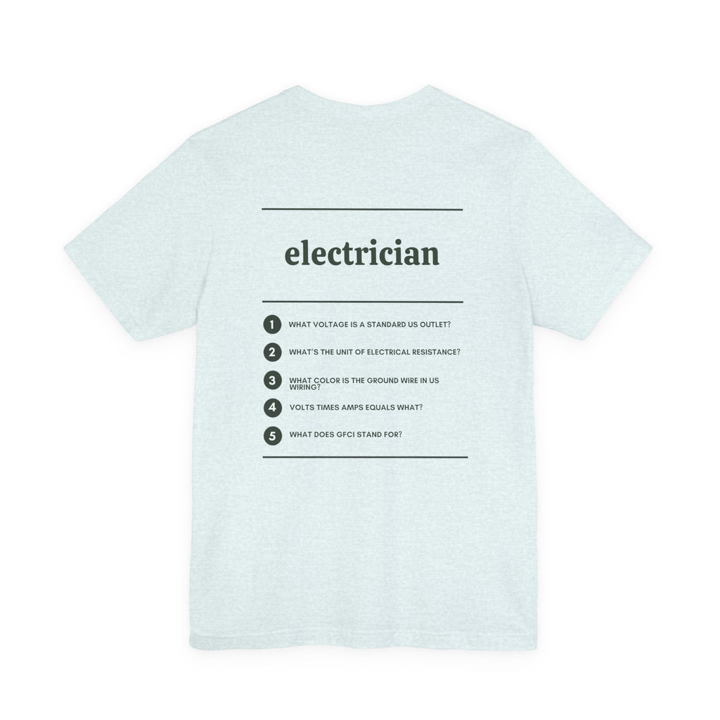 Electrician Work T-Shirt