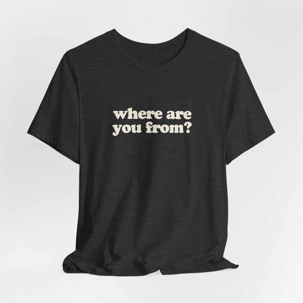 New York Tee – Where Are You From?